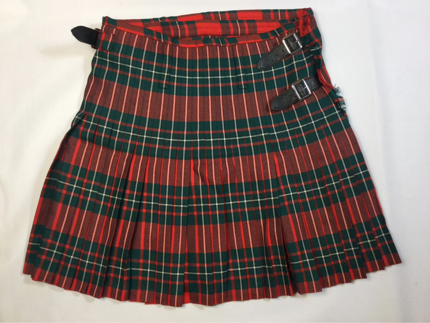 ⚽️USA Kilts Red Green Plaid Kilt
