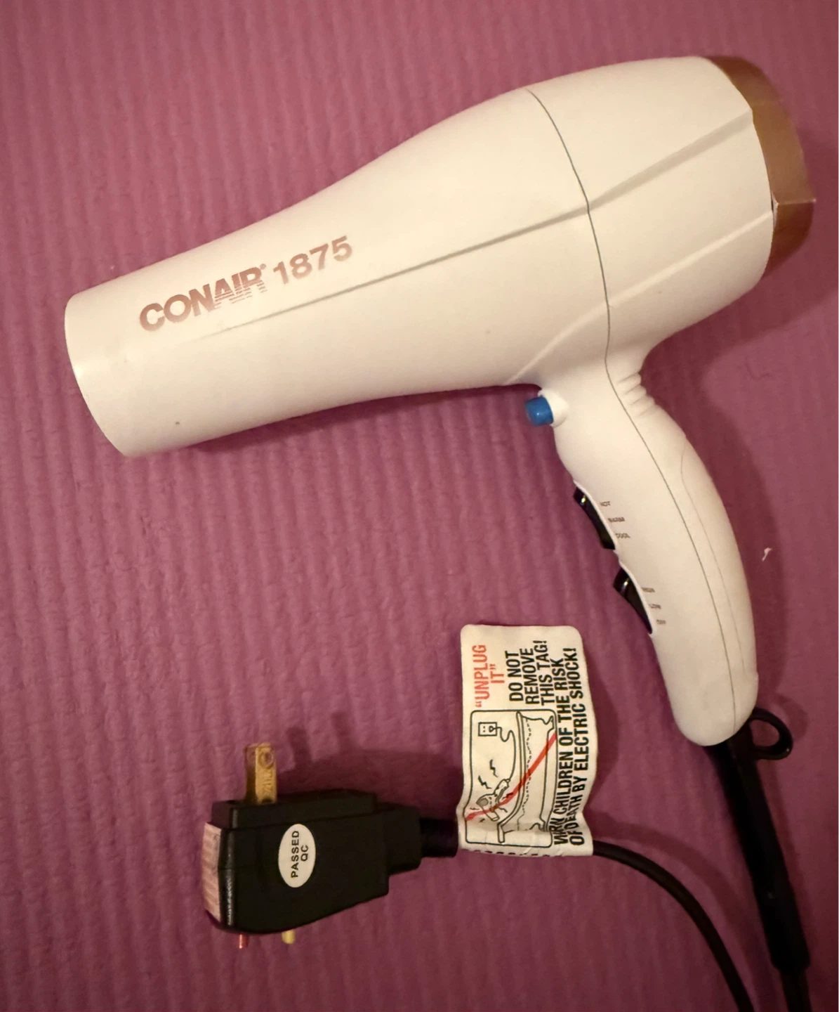 ⚽️Conair 1875 Hair Dryer - photo 2