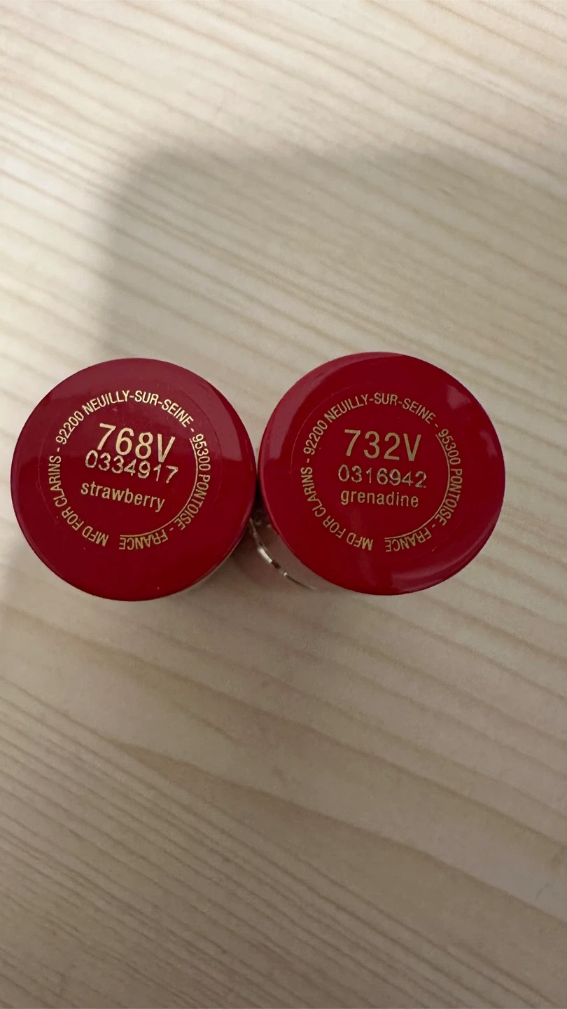 Clarins Joli Rouge Lipstick Duo - Strawberry & Grenadine - photo 3