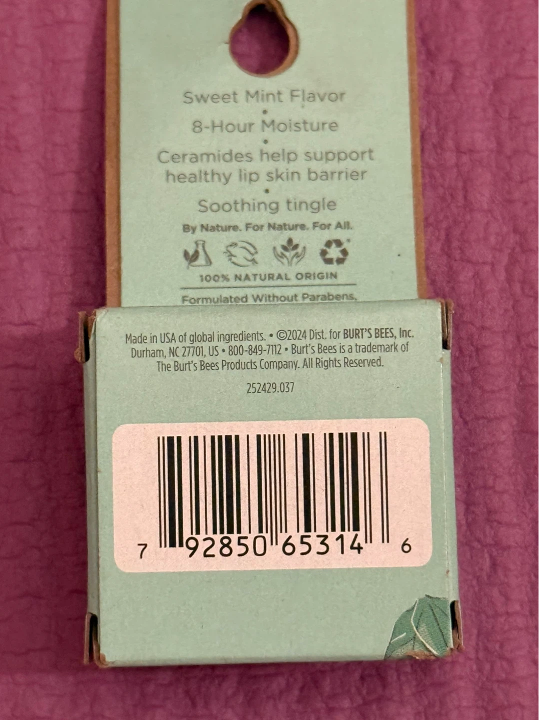 NEW⚽️Burt's Bees Lip Treatment for Dry Lips - photo 3