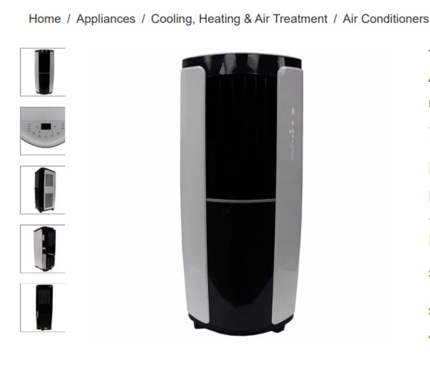 Tosot 6,000 BTU Portable 3-in-1 Air Conditioner