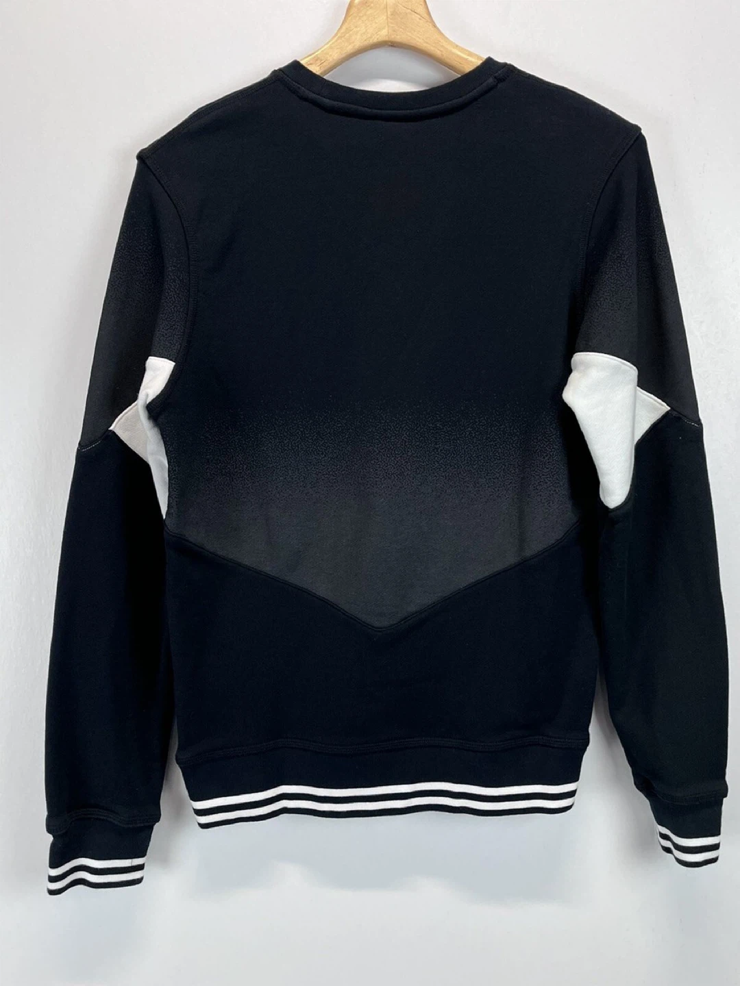 Vintage Nike Air Black Crewneck Sweatshirt Pink White Graphics⚽️ - photo 3