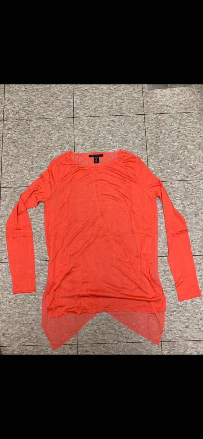 ⚽️Kenneth Cole Long Sleeve Top Coral, Small