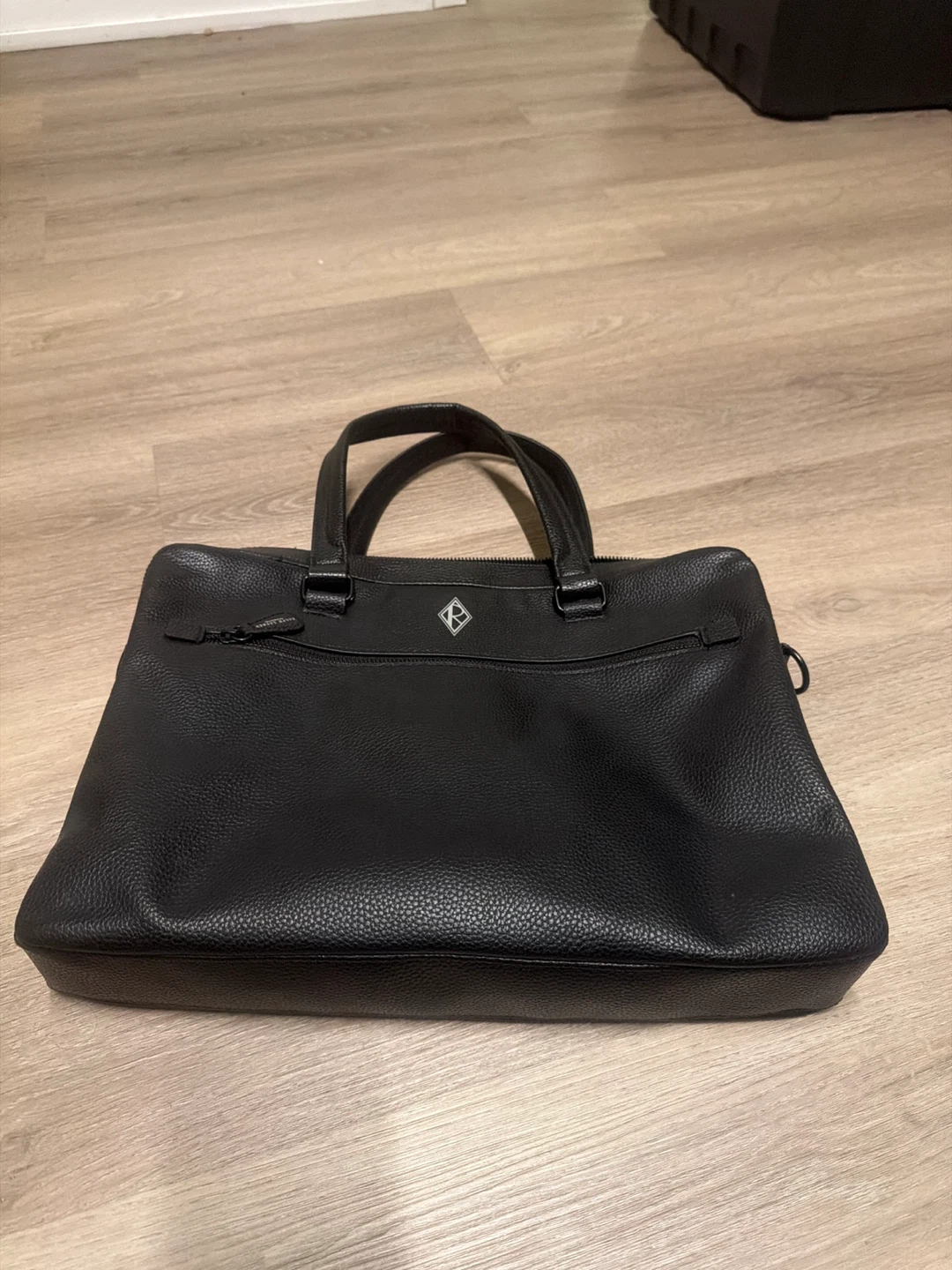 Black Leather Handbag