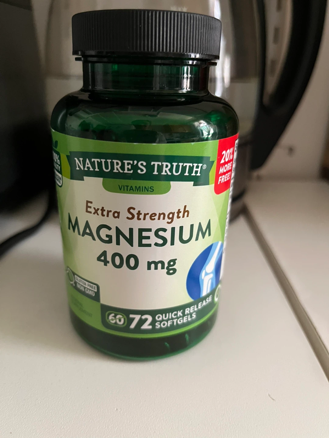 Nature's Truth Extra Strength Magnesium 400mg ⚽️