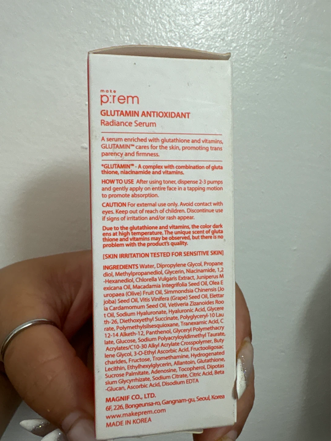 ⚽️ make p:rem Gluta-min Antioxidant Radiance Serum 1.69 fl. oz. - photo 2