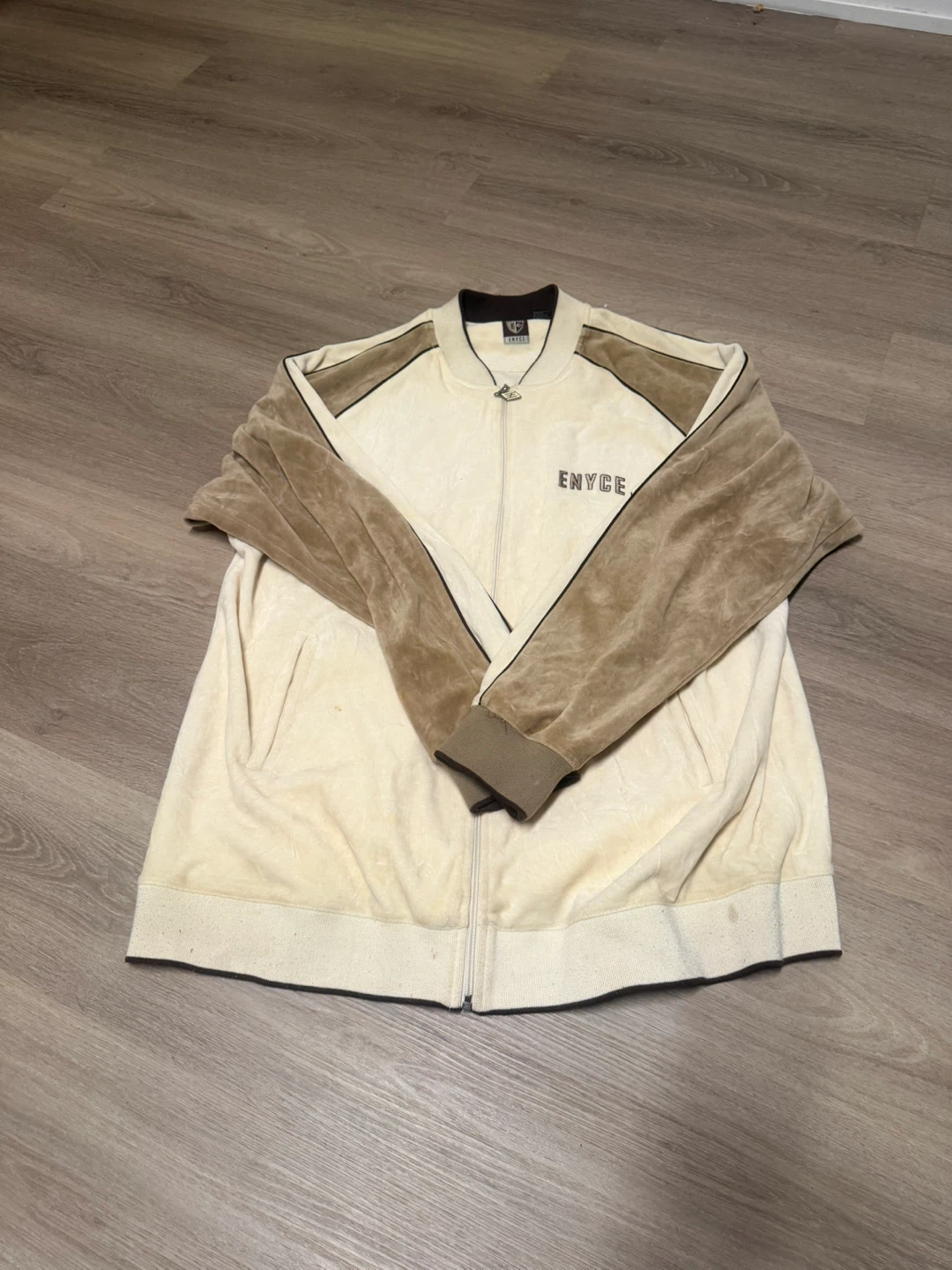 ENYCE Velour Track Jacket