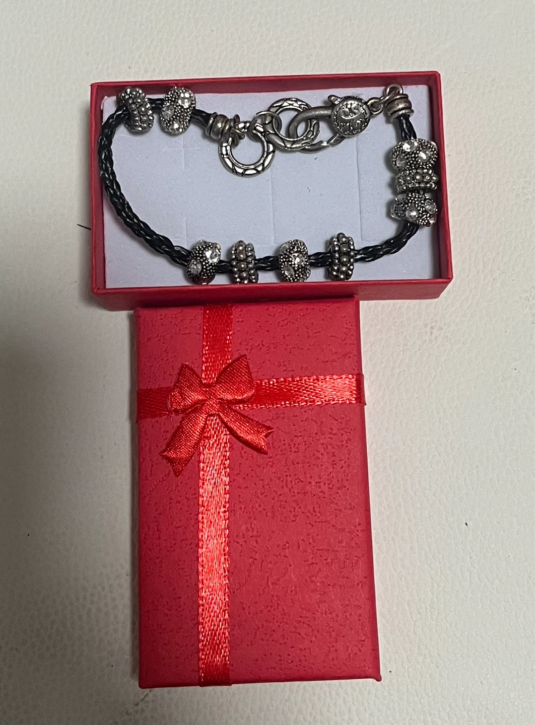 Charm Bracelet with Red Gift Box - photo 3