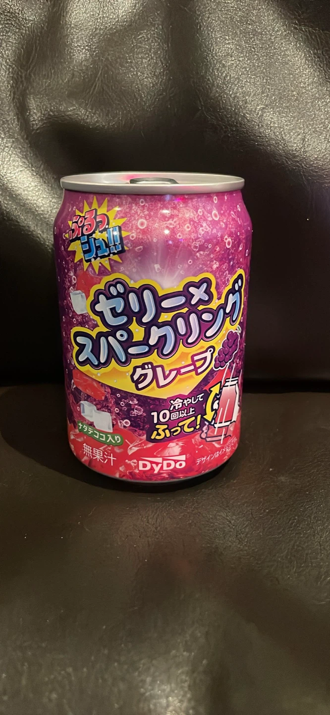Dydo Purushu Grape Sparkling Jelly Drink ⚽️