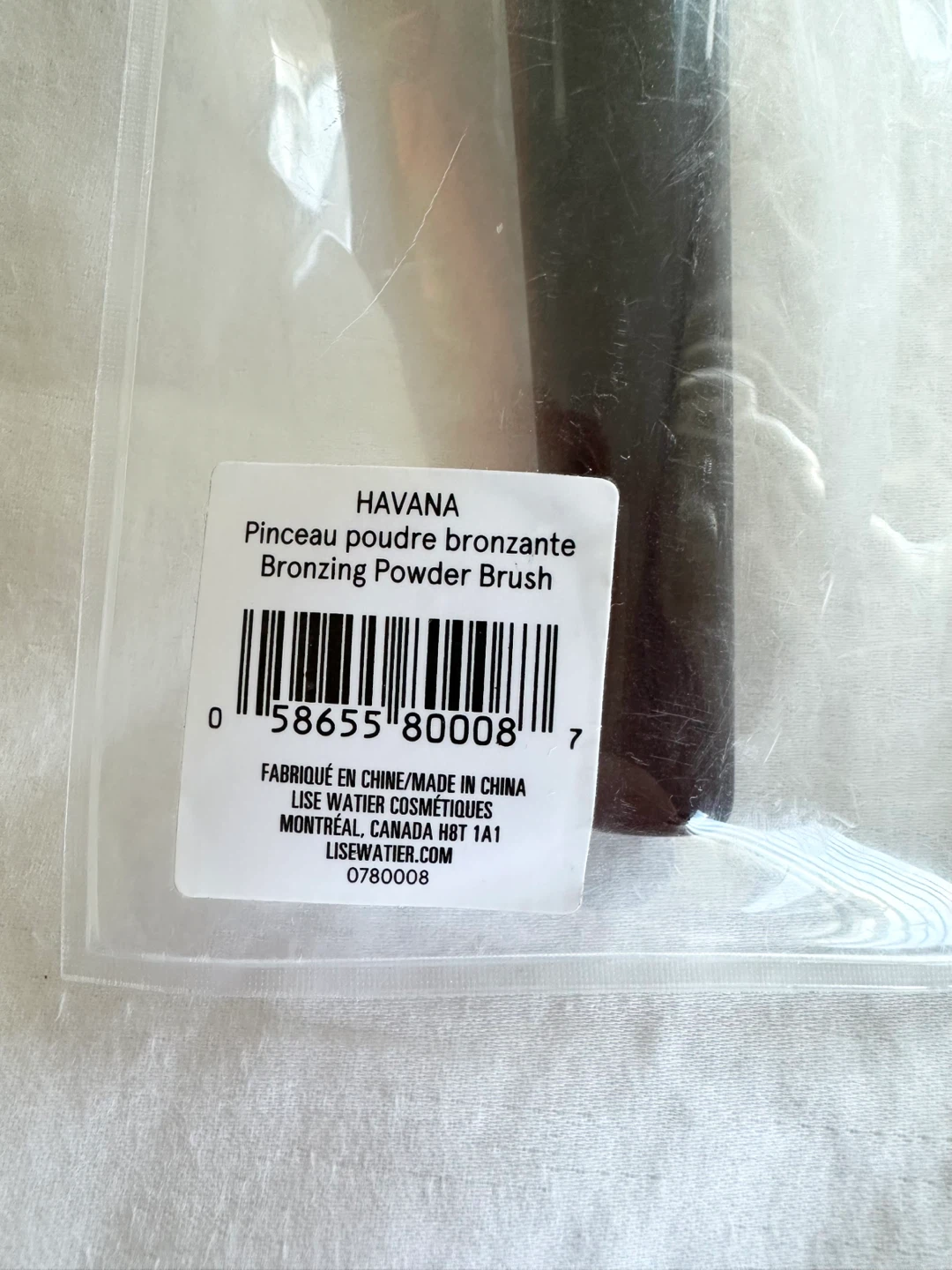 ⚽️ 🆕 Lise Watier Havana Bronzing Powder Brush - photo 3
