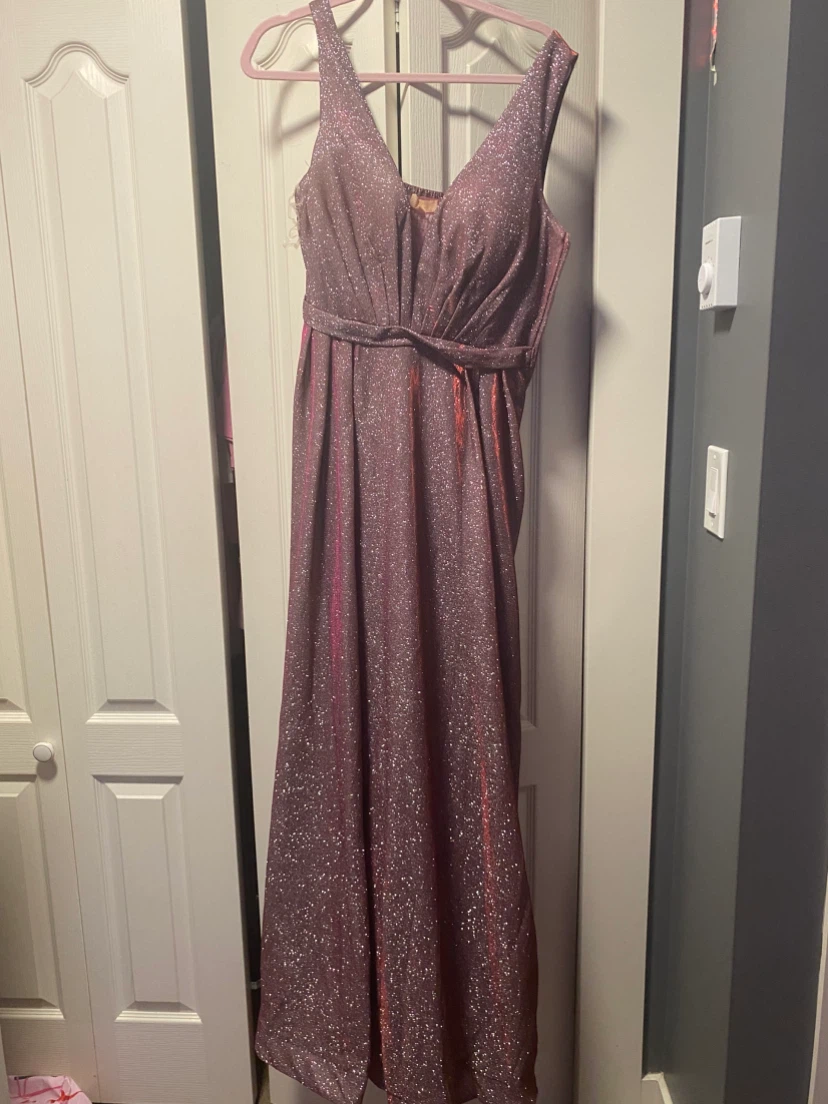 Sparkly Pink Gown