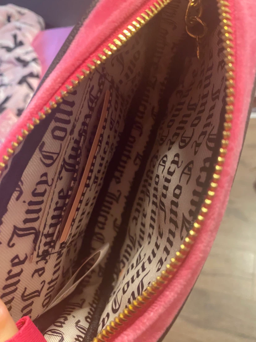 Juicy Couture Pink Velour Crossbody Bag - photo 2