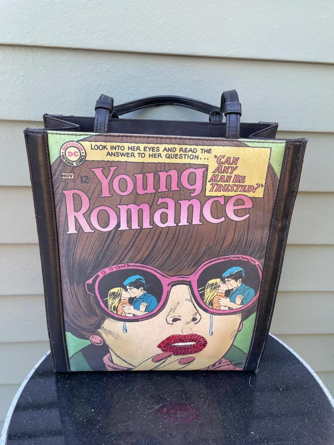 DC Comics Young Romance Comic Book Tote Bag