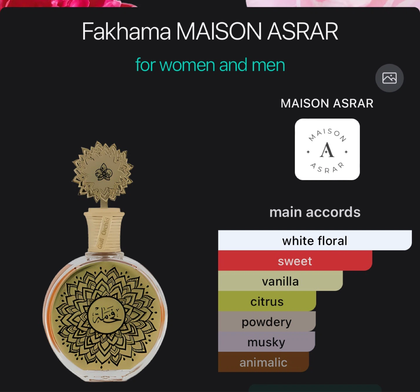 Maison Asrar Fakfama Eau de parfum 100ml - photo 2