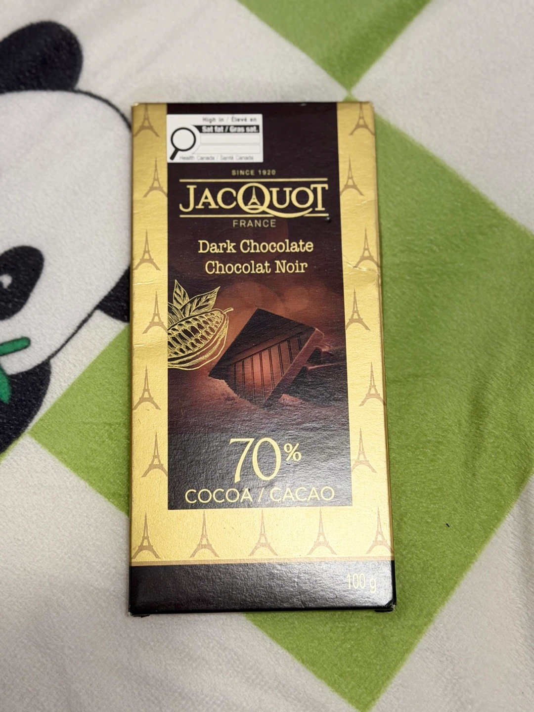 Jacquot Dark Chocolate 70% Cocoa⚽️