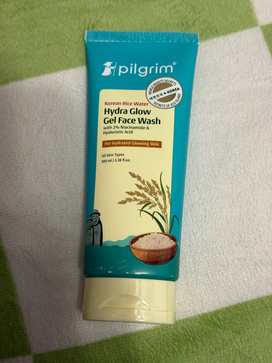 Pilgrim Korean Rice Face Wash 100ml⚽️