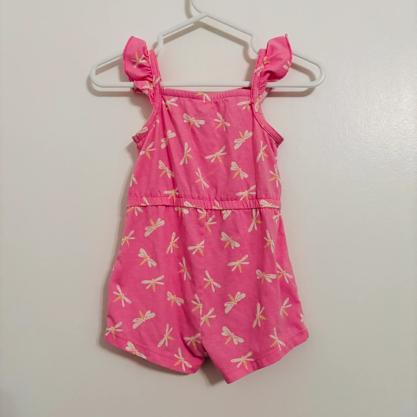 Pink Dragonfly Romper