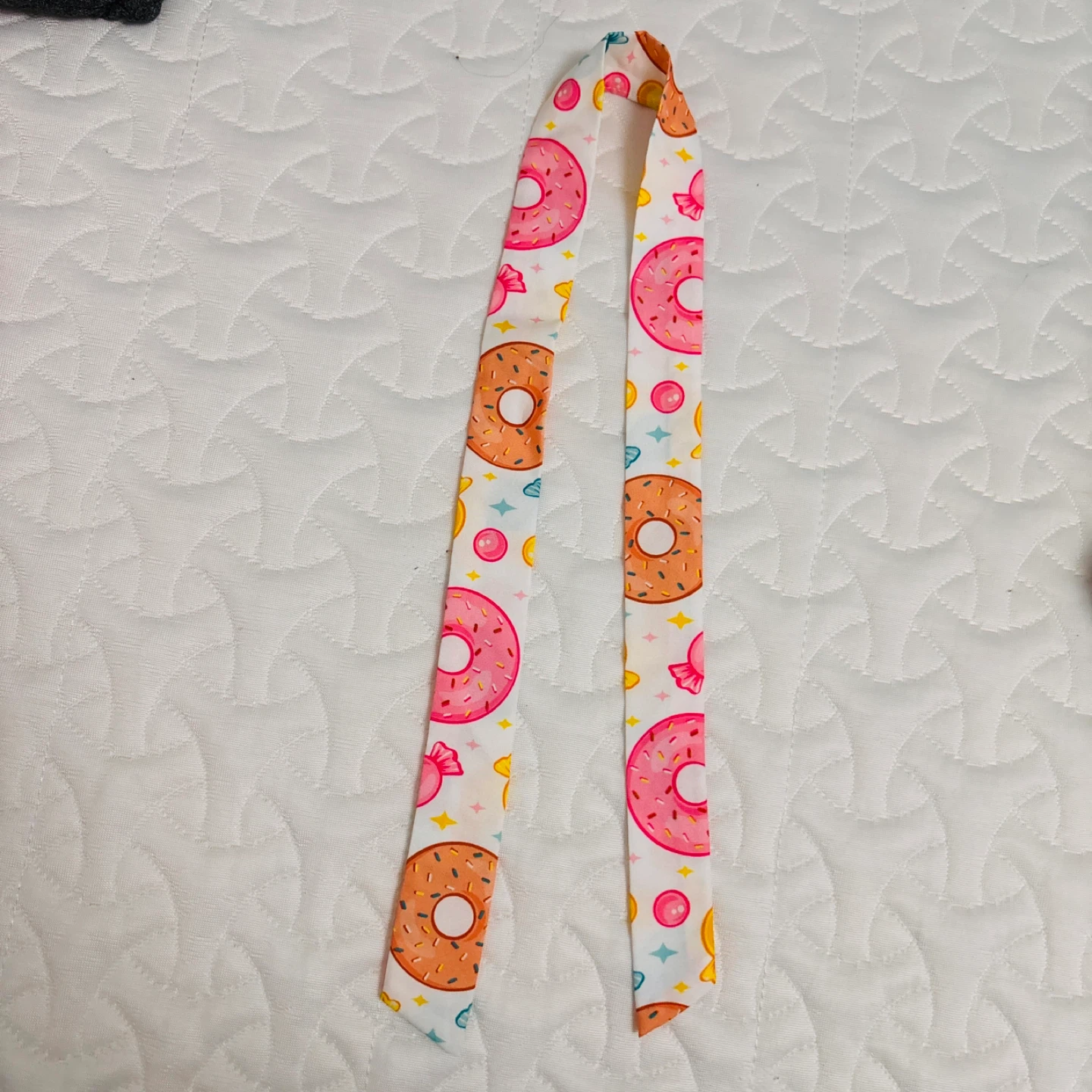 Baby Romper with Donut and Candy Print - photo 3