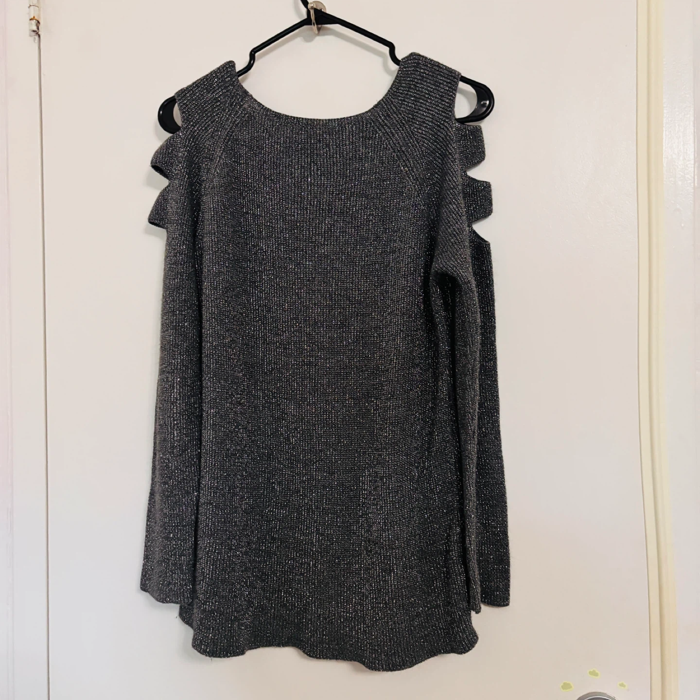 Women's Cold Shoulder Sweater