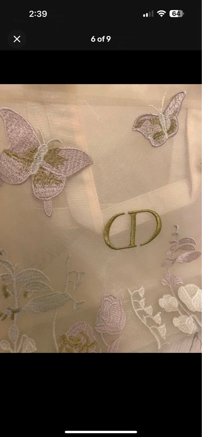 DIOR Embroidered Tote Bag - photo 3