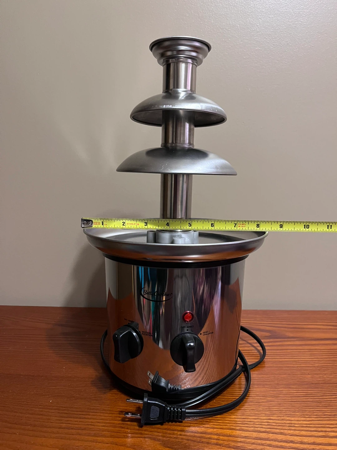FONDUE FOUNTAIN & VINTAGE FONDUE POT - photo 4