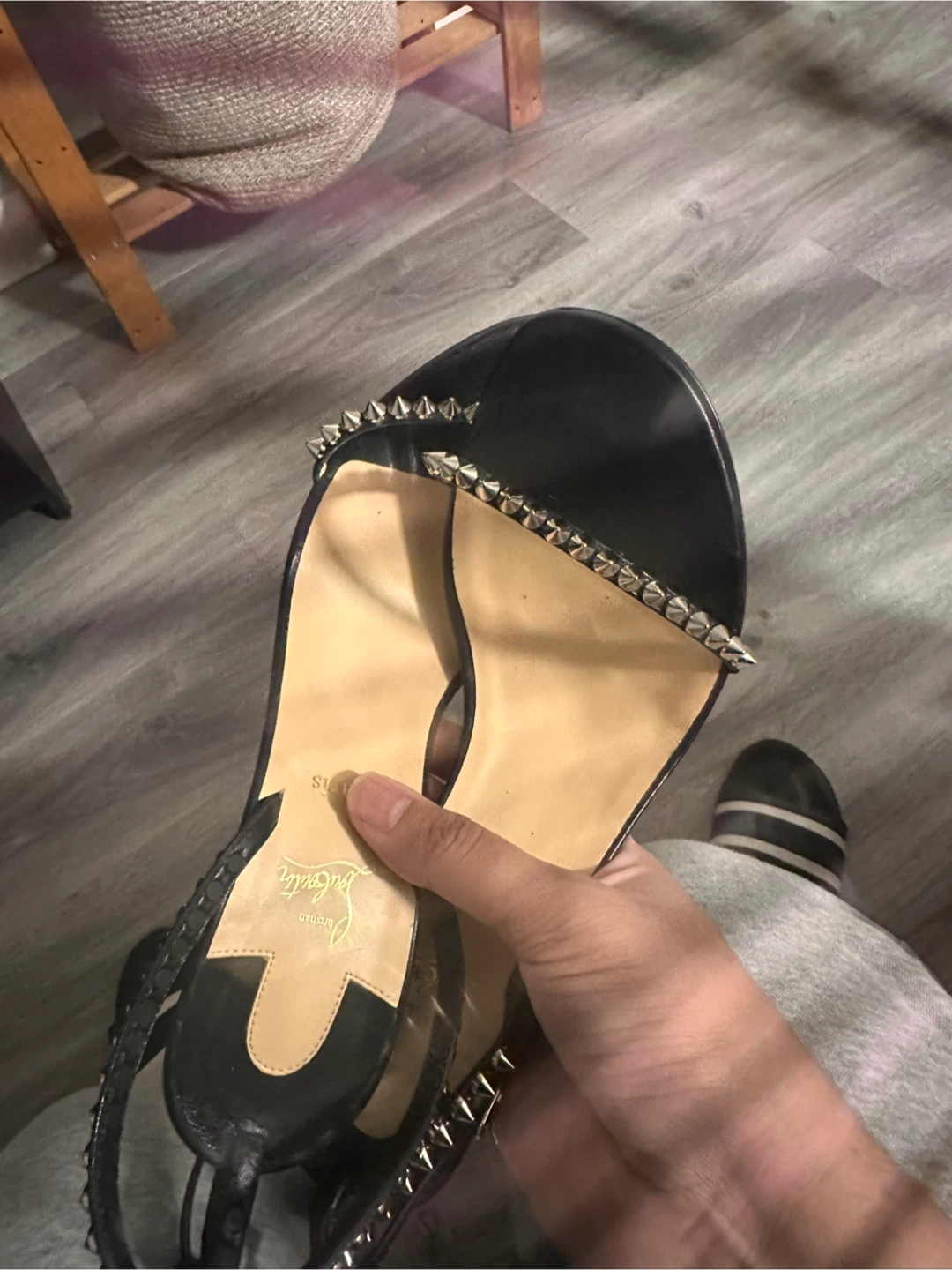 Christian Louboutin Studded Heels - photo 2