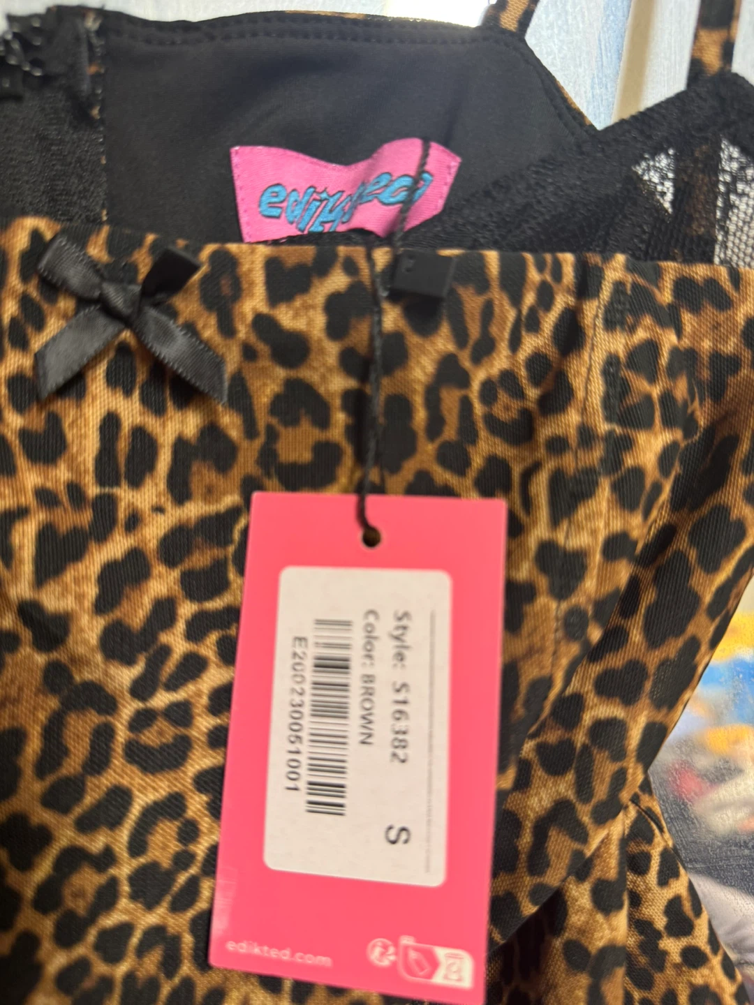 Edikted Leopard Print Camisole Top - photo 2