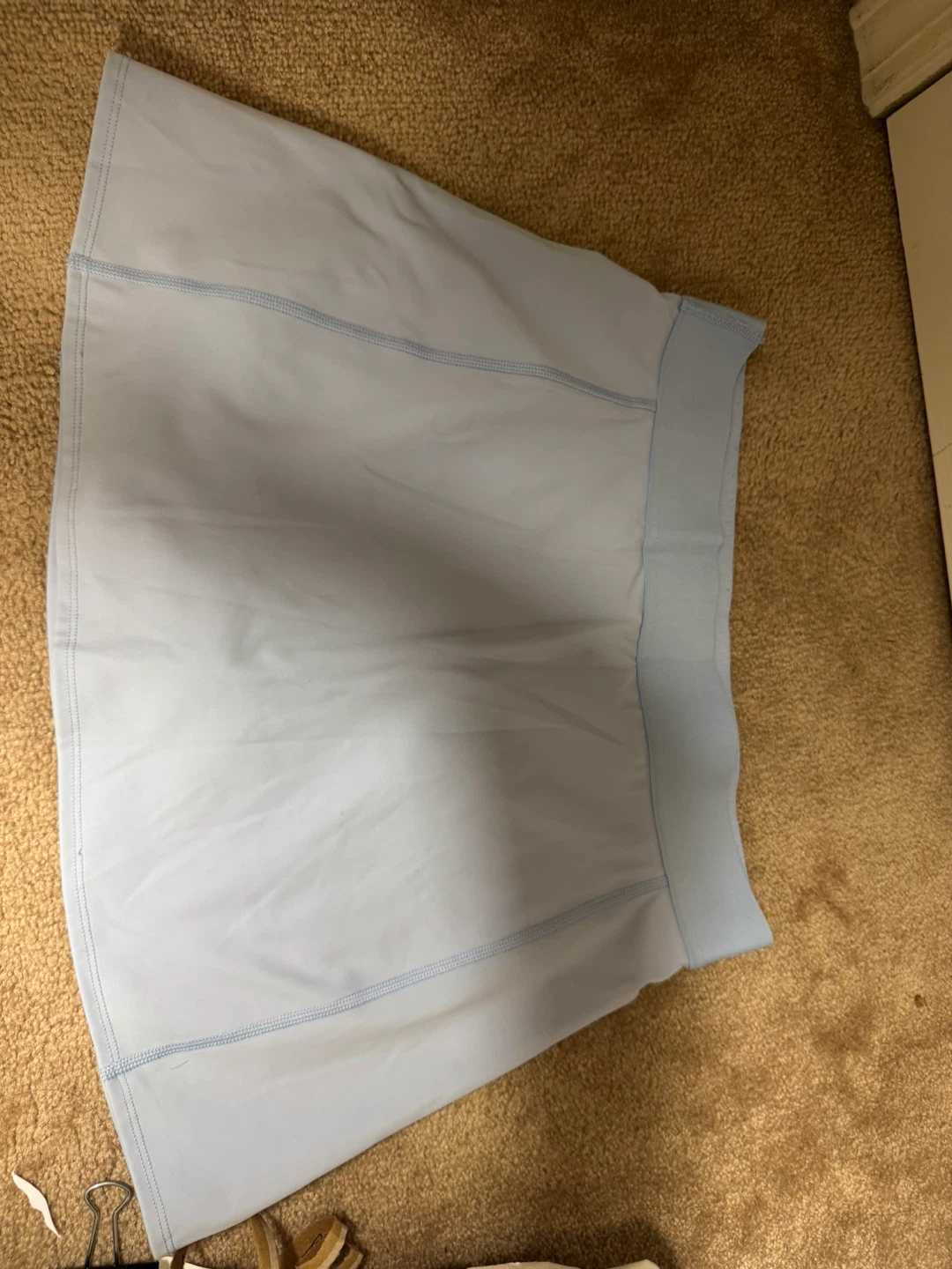 Light Blue TnAction Tennis Skirt - Size M