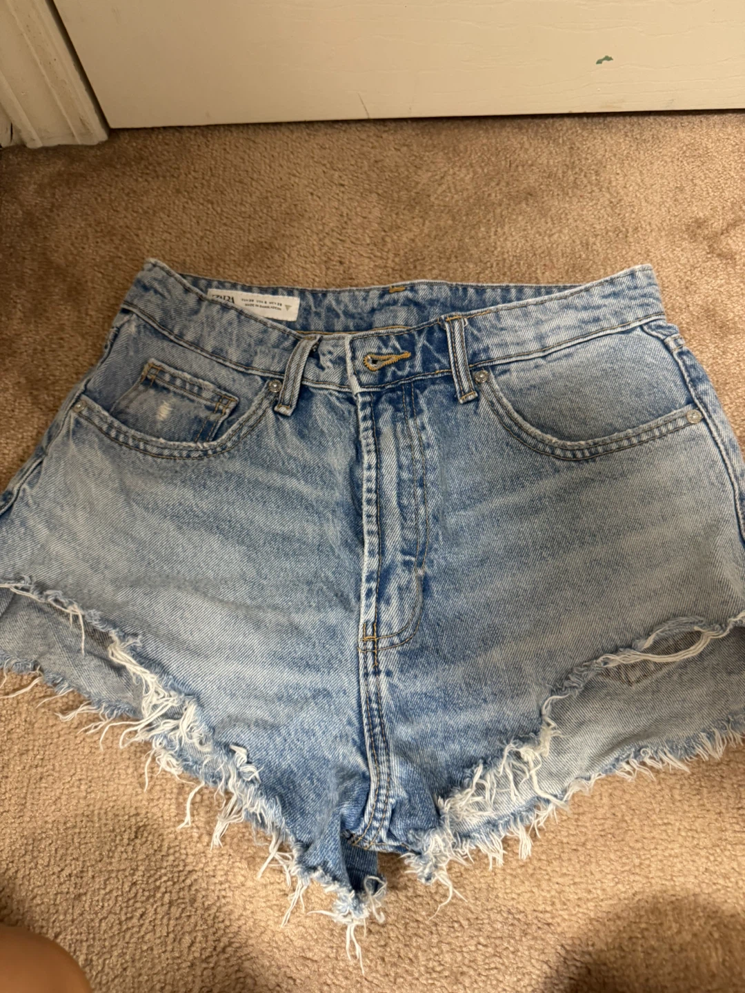 ZARA Denim Cutoff Shorts