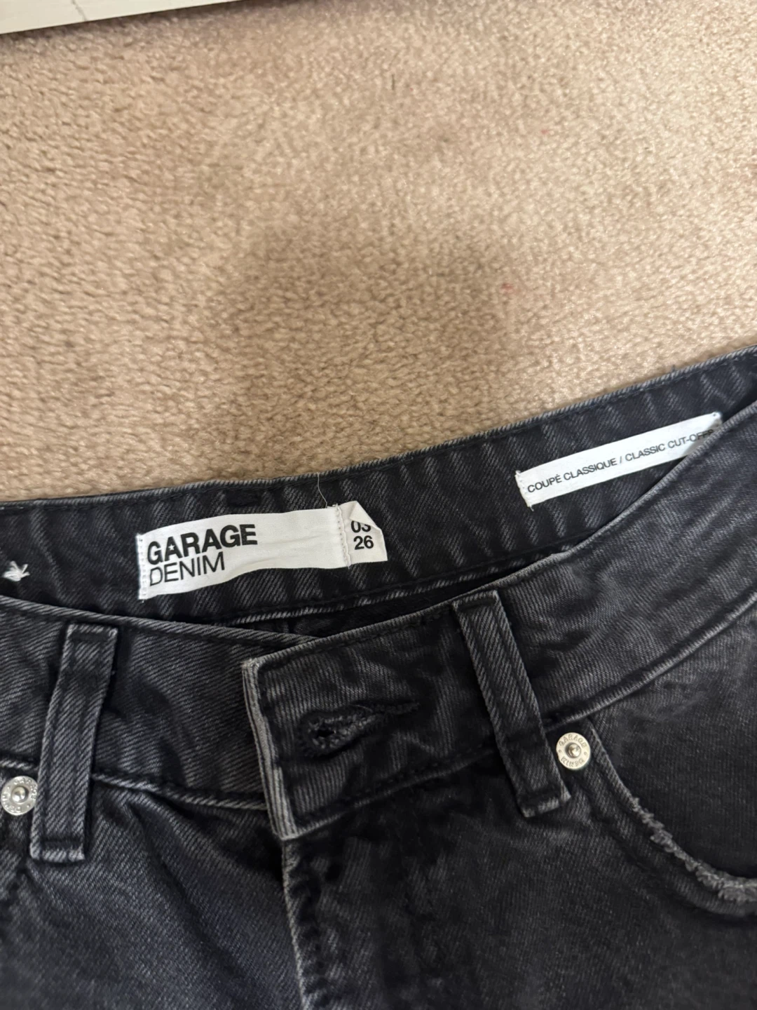 Garage Denim Cut-Off Shorts - photo 2