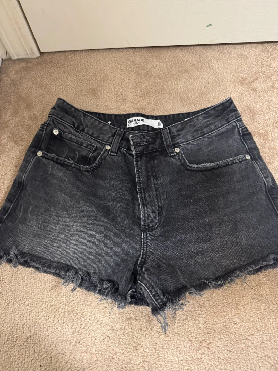 Garage Denim Cut-Off Shorts