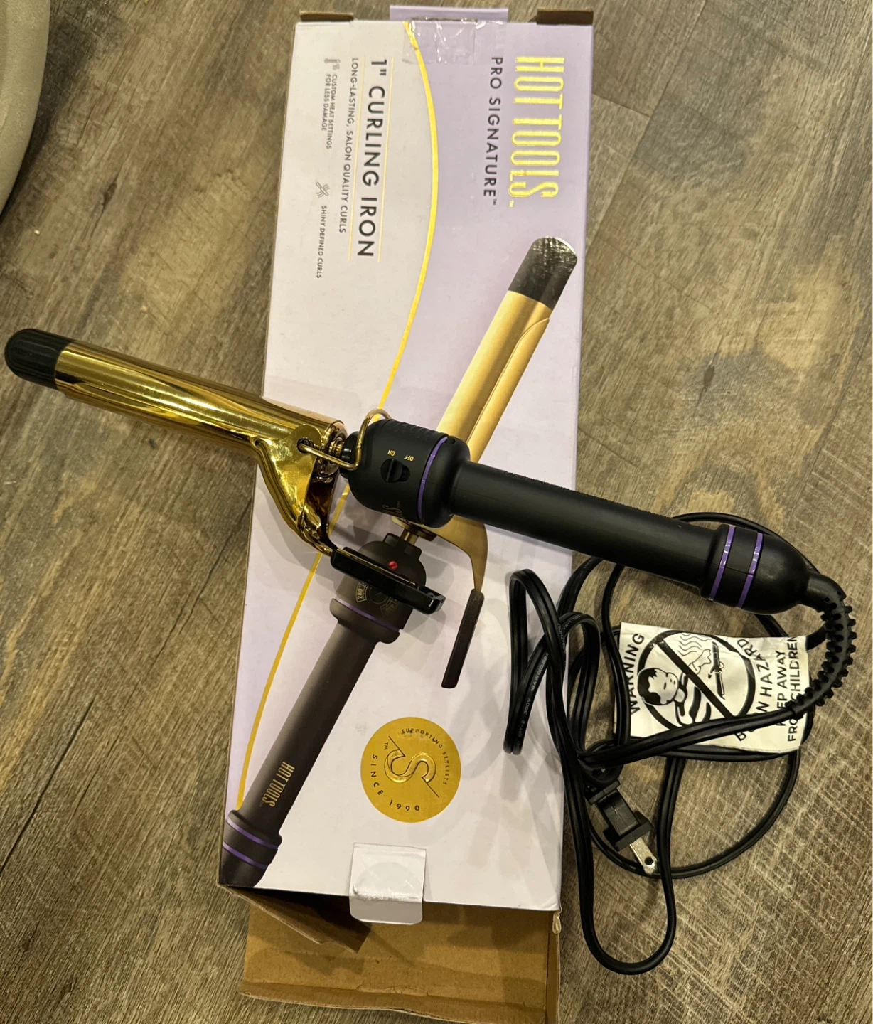 Hot Tools Pro Signature 1" Curling Iron - photo 3