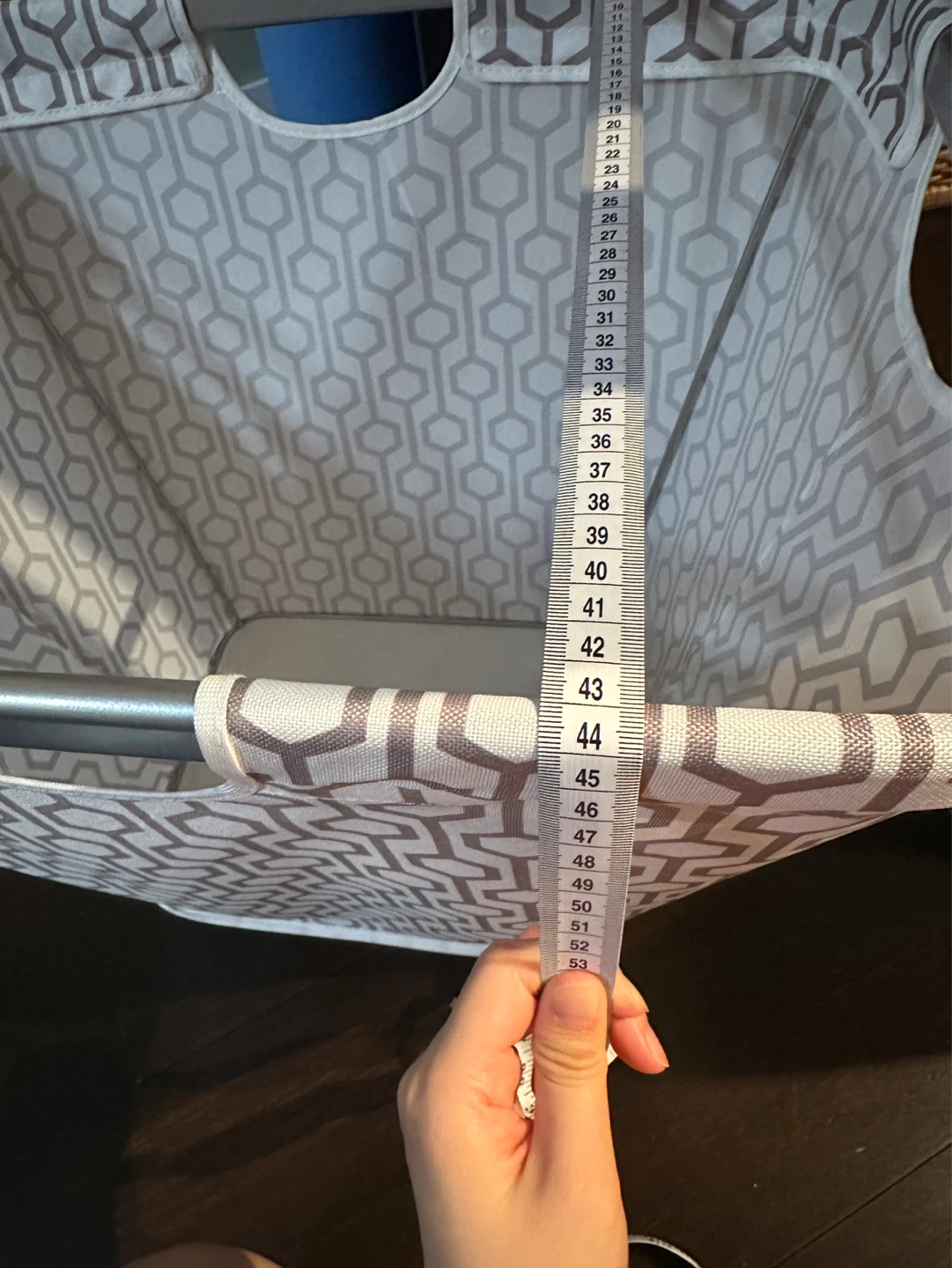 Patterned Laundry Hamper with Handles - photo 4