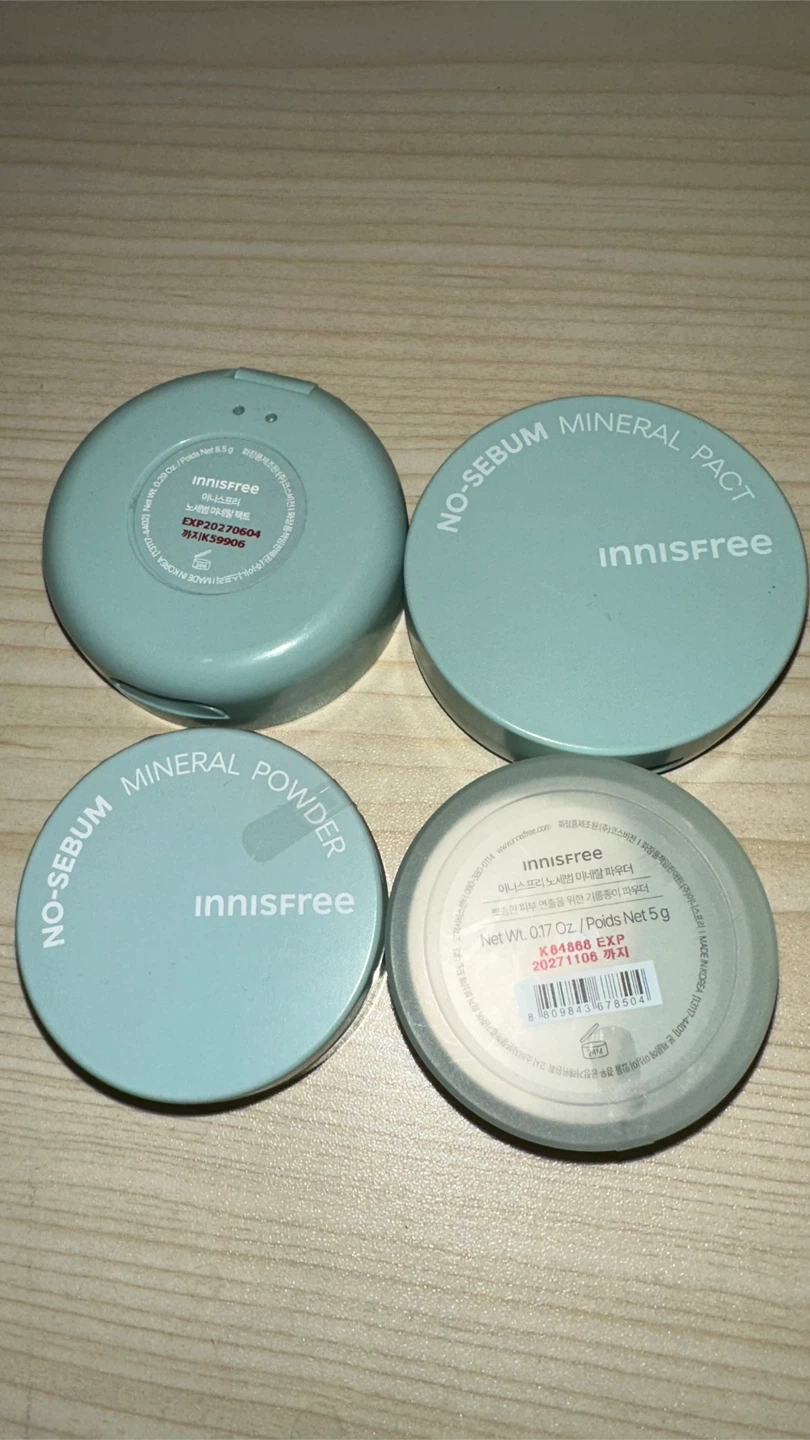 Innisfree No-Sebum Mineral Powder Pact