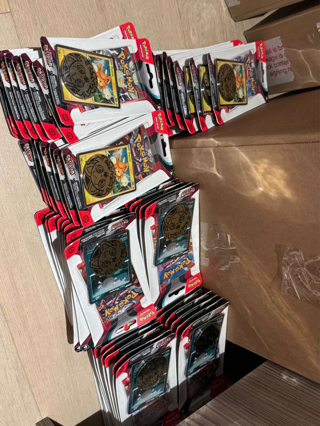 Obsidian Flames Single Pack Blister (Paldean Wooper and Pawmi)