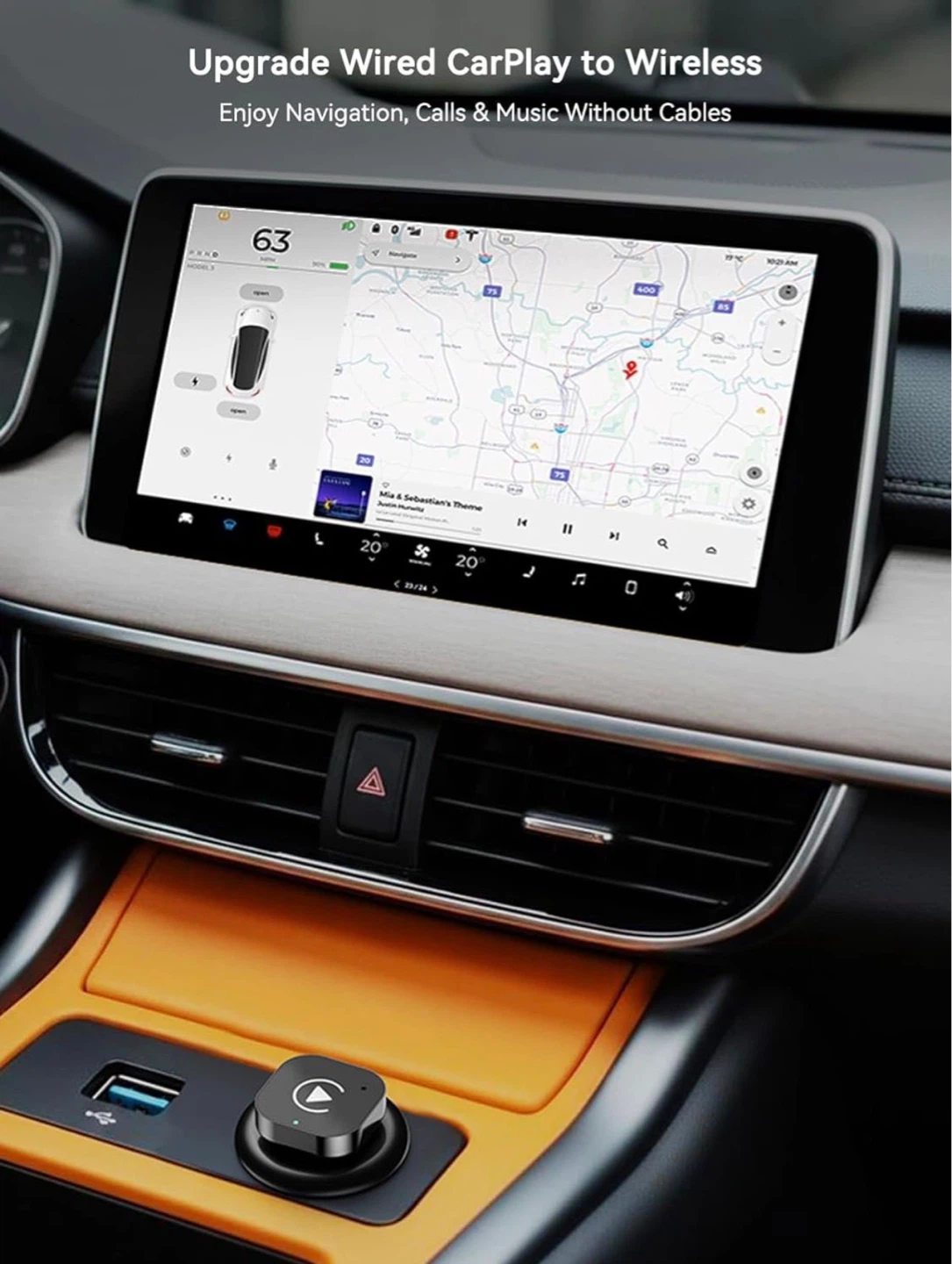 Wireless CarPlay & Android Auto Adapter - photo 3