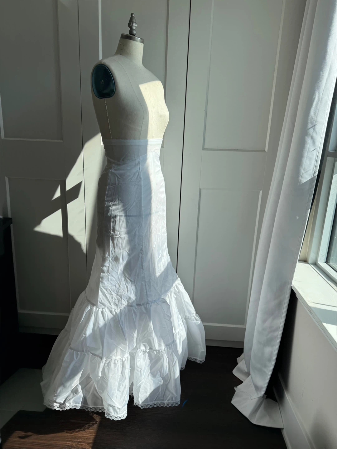 Brand New White David's Bridal mermaid crinoline petticoat NEW - photo 3