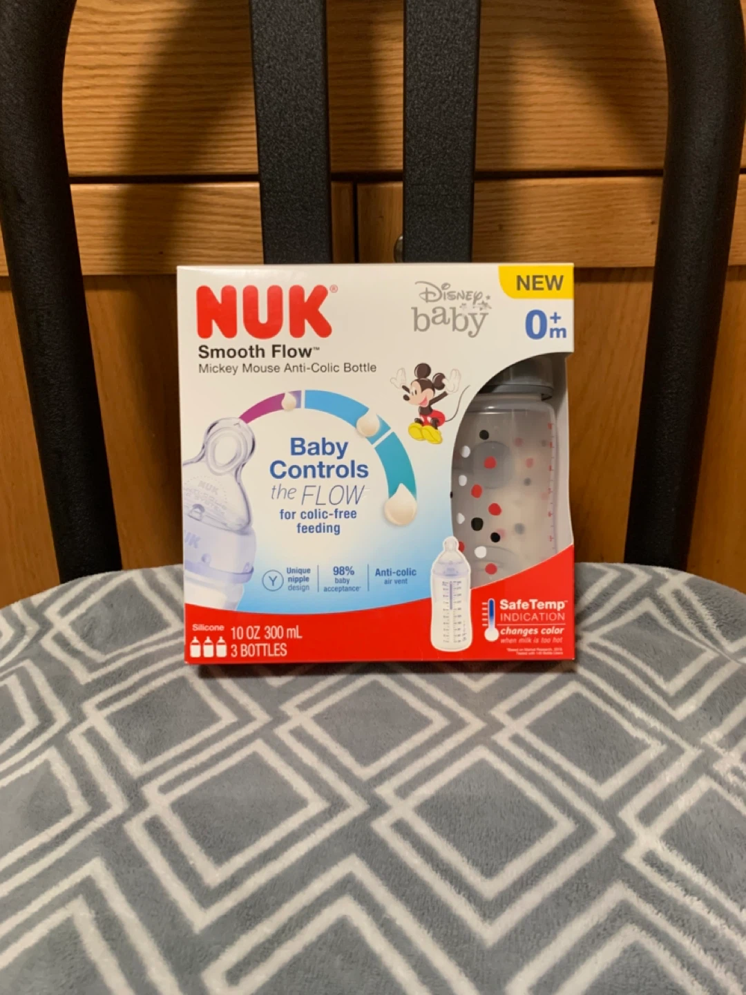 NUK Smooth Flow Mickey Mouse Anti-Colic Bottle