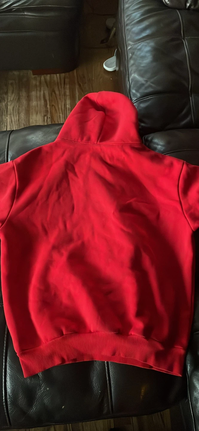 Sp5der Red Hoodie Size S - photo 5