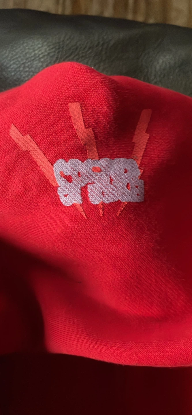 Sp5der Red Hoodie Size S - photo 4