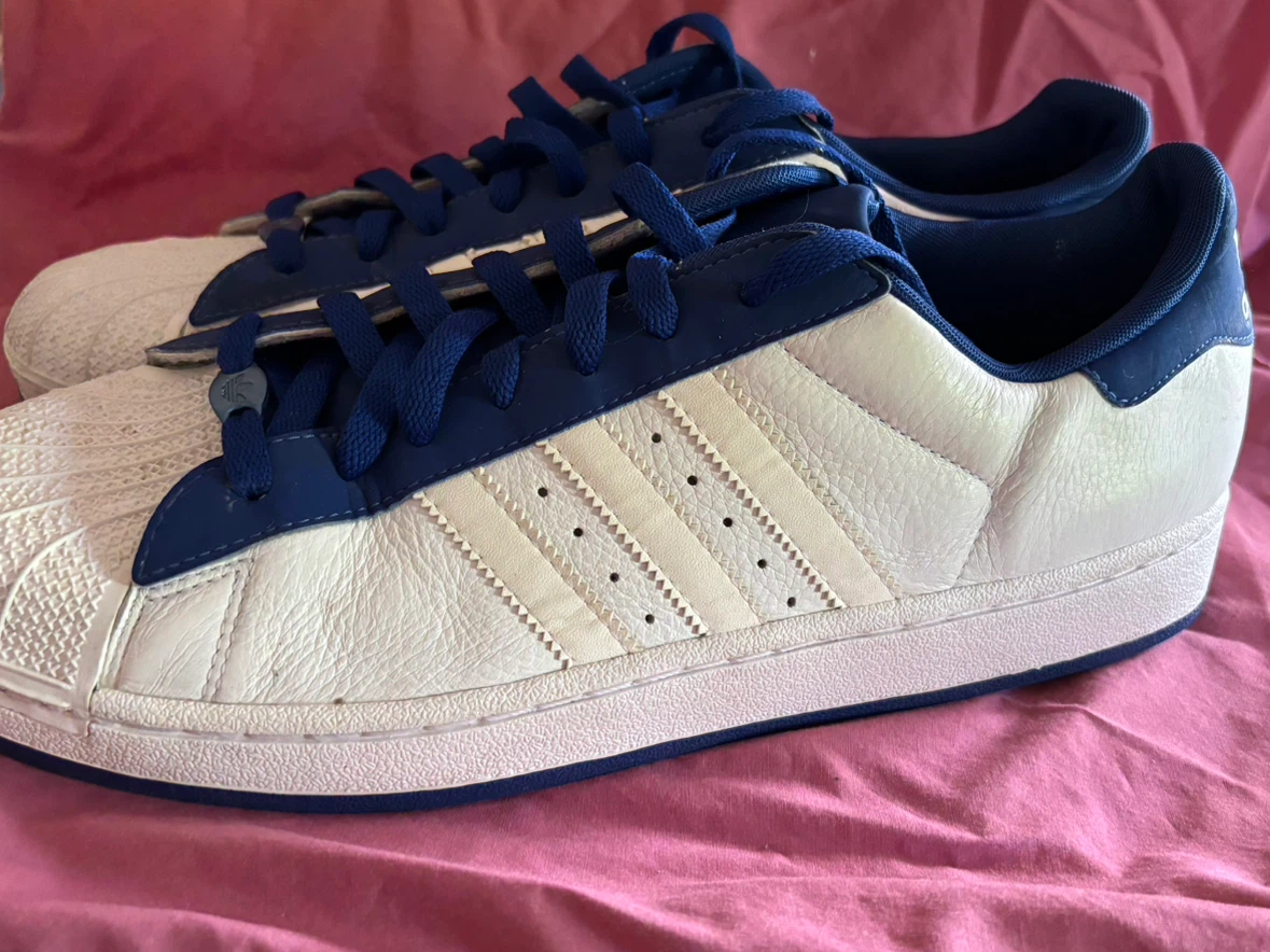 Adidas Superstar Sneakers White/Blue - photo 2