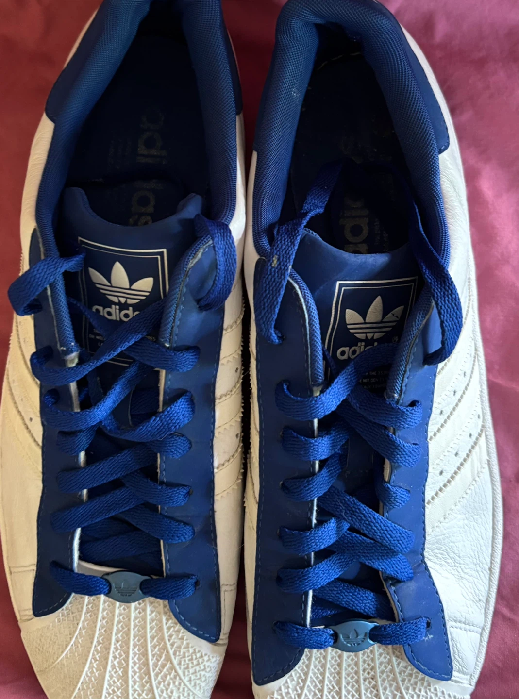 Adidas Superstar Sneakers White/Blue - photo 4