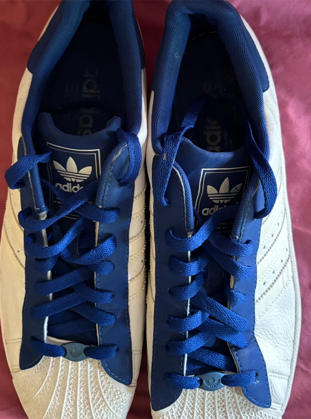 Adidas Superstar Sneakers White/Blue - photo 4
