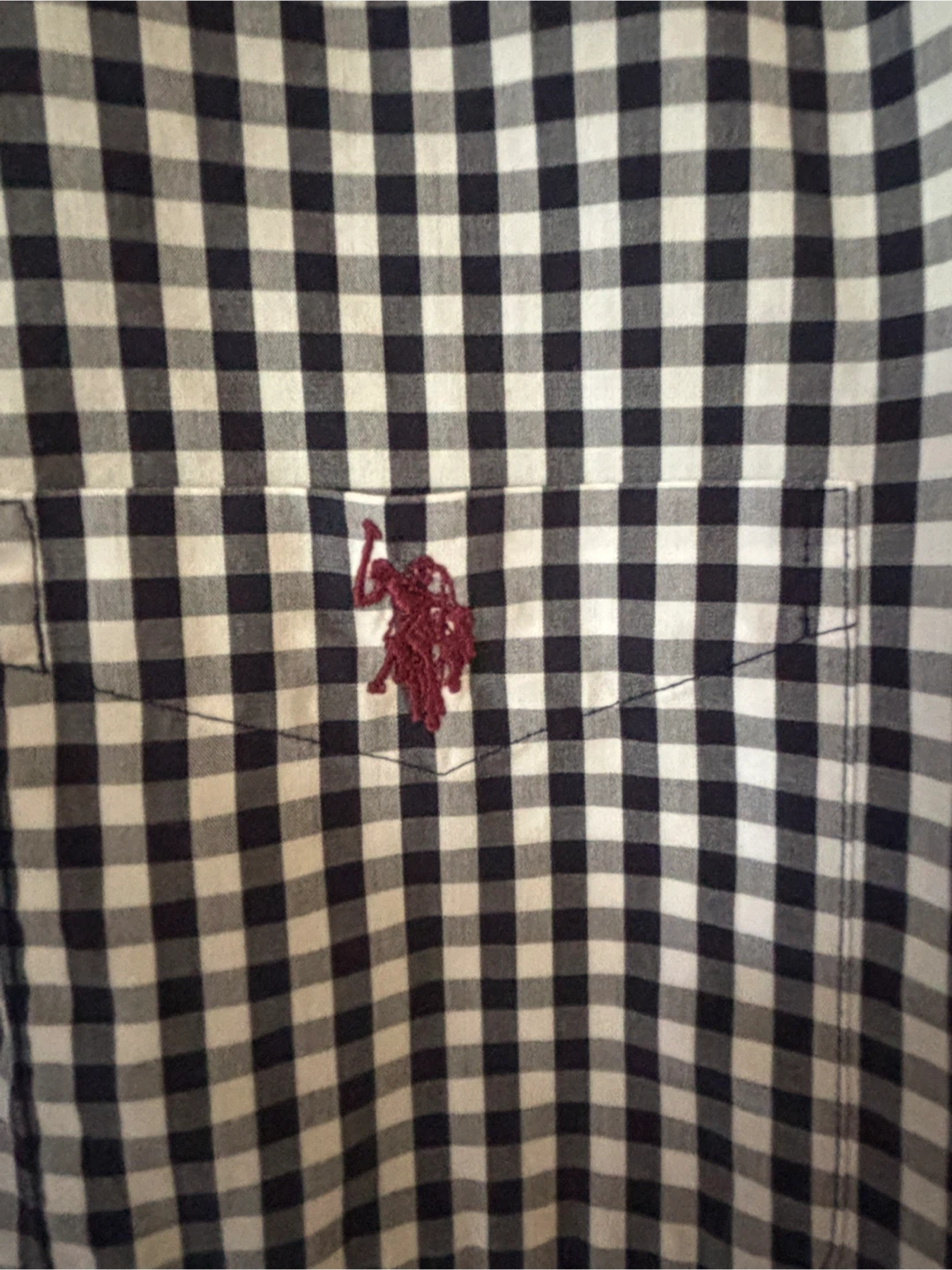 U.S. Polo Assn. Men's Gingham Button-Up Shirt - M/M - photo 3
