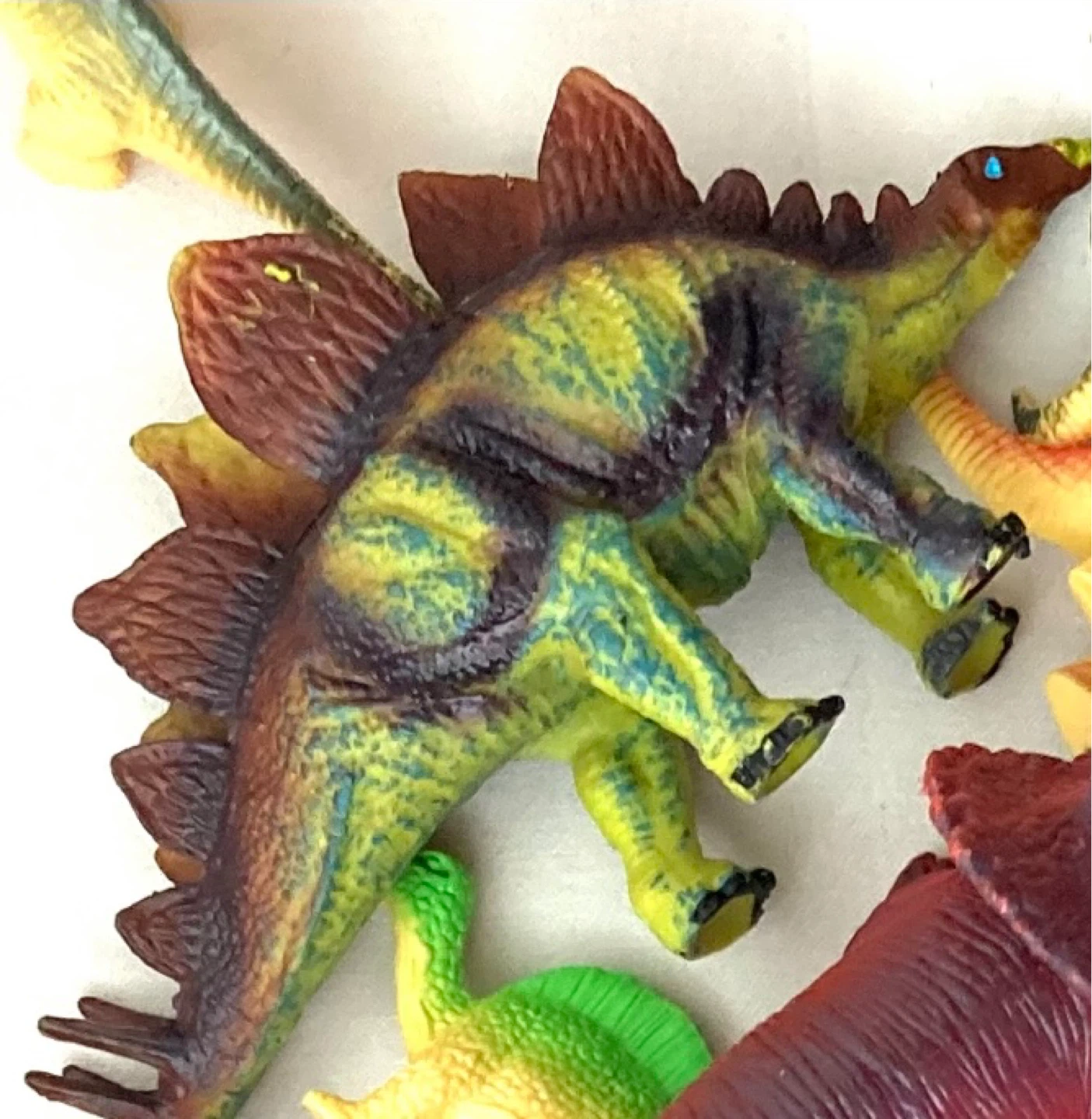 Collection of 9 Dinosaur Figurines