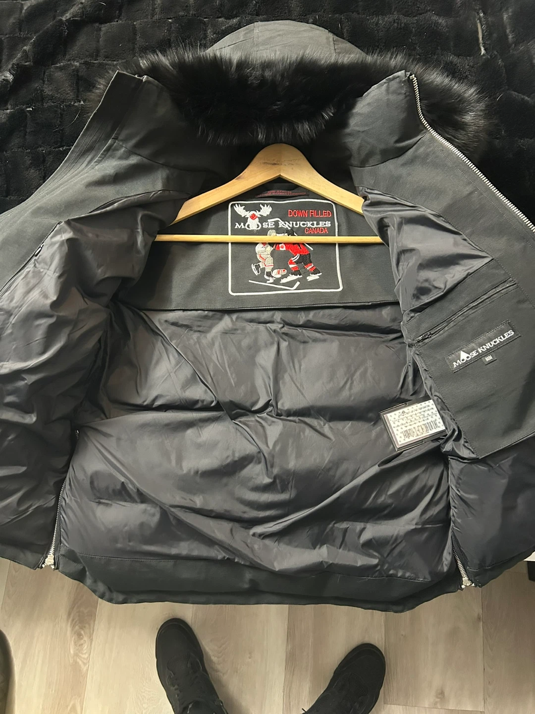 Moose Knuckles Down Filled Parka Jacket - photo 4