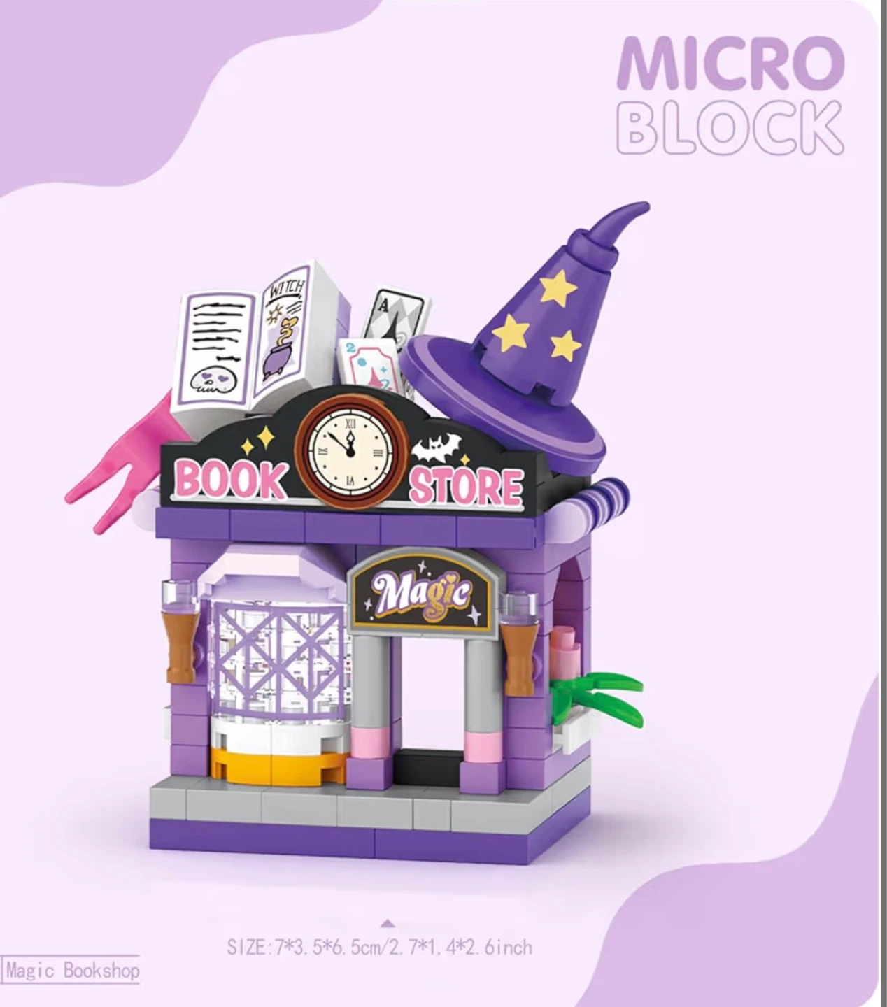 ⚽️ LOZ Micro Block Magic Bookshop Building Set