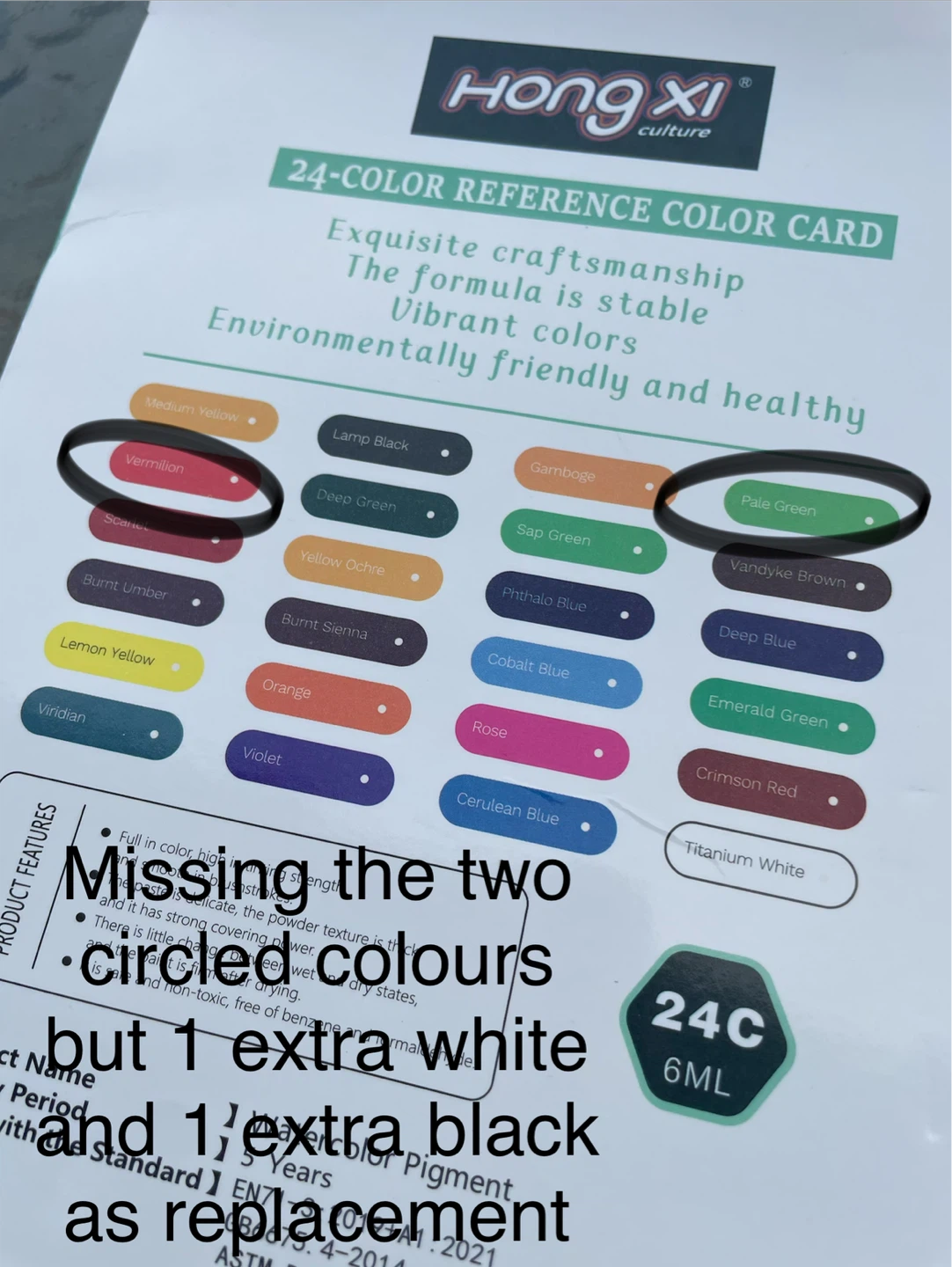 ⚽️ New Watercolour Pigment Set - photo 3