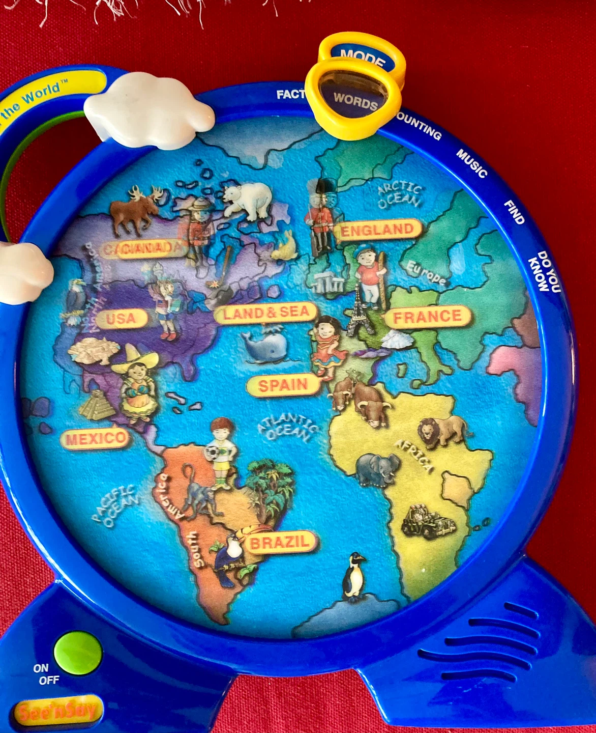 See 'n Say Kids Around the World Talking Globe Toy - photo 2