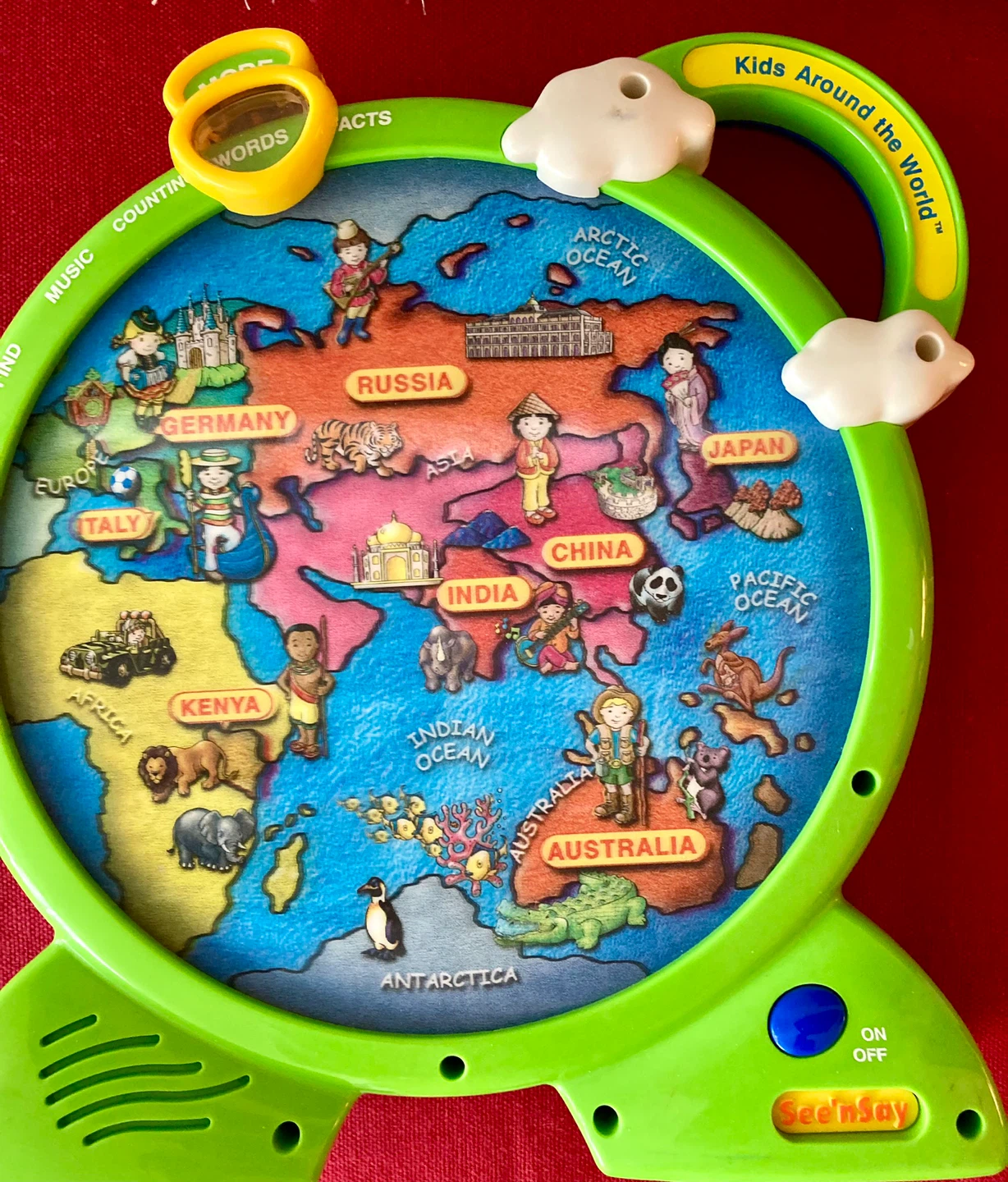 See 'n Say Kids Around the World Talking Globe Toy